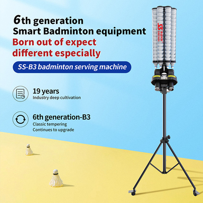 2025 SIBOASI B3 Badminton Shuttlecock Feeder Machine Smart Badminton Shooting Machine για εκπαίδευση