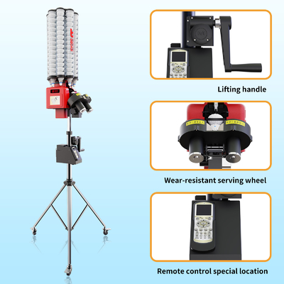 Πολυλειτουργικό SIBOASI B5 Badminton Shuttlecock Feeder Machine Smart Badminton Shooting Machine για εκπαίδευση