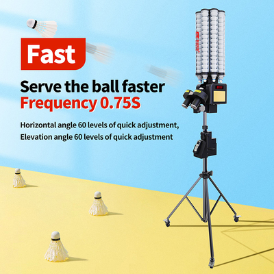 SIBOASI B7 Badminton Shuttlecock Feeder Machine Smart Badminton Shooting Machine για την εκπαίδευση