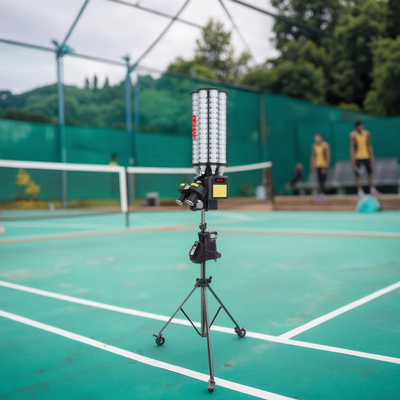 Πολυλειτουργικό SIBOASI B5 Badminton Shuttlecock Feeder Machine Smart Badminton Shooting Machine για εκπαίδευση
