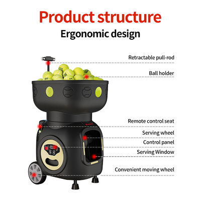 SIBOASI T5 APP Control Mini Shooting Tennis Machine Ball για την εκπαίδευση