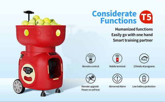 SIBOASI T5 APP Control Mini Shooting Tennis Machine Ball για την εκπαίδευση
