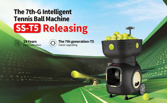 SIBOASI T5 APP Control Mini Shooting Tennis Machine Ball για την εκπαίδευση